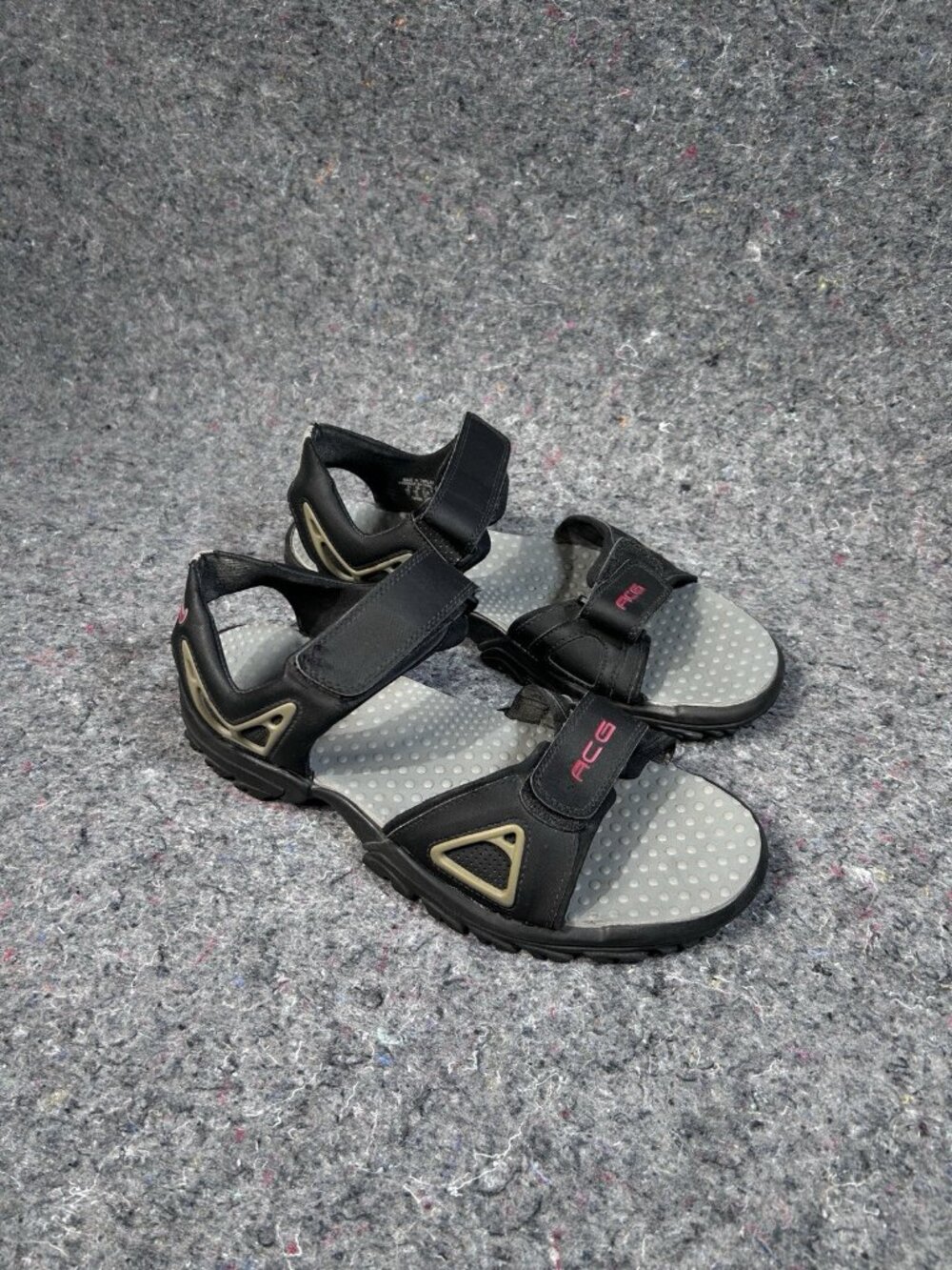 Nike ACG All-Trac Dual Strap Sport Sandals Black Vintage Y2K Mens Size 11